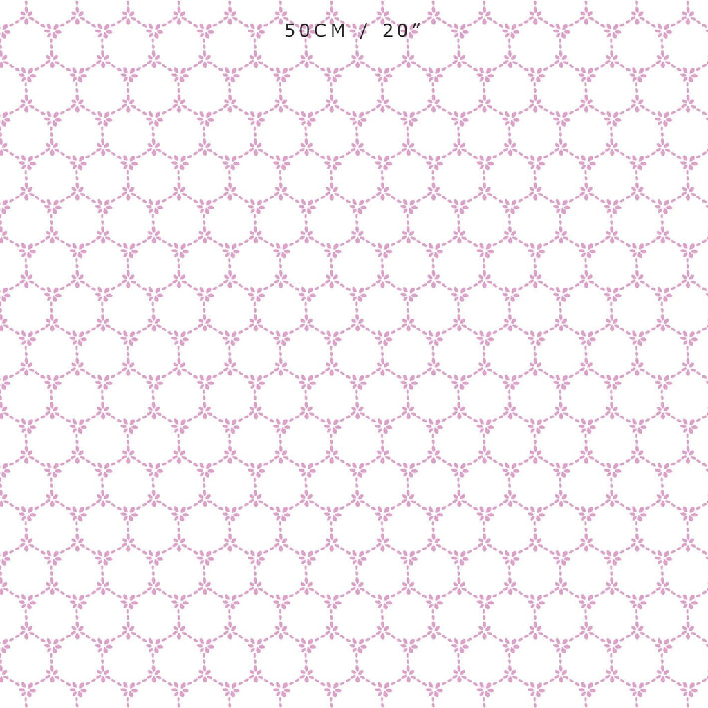 Daisy Chain Fabric - Tickled Pink - Hydrangea Lane Home
