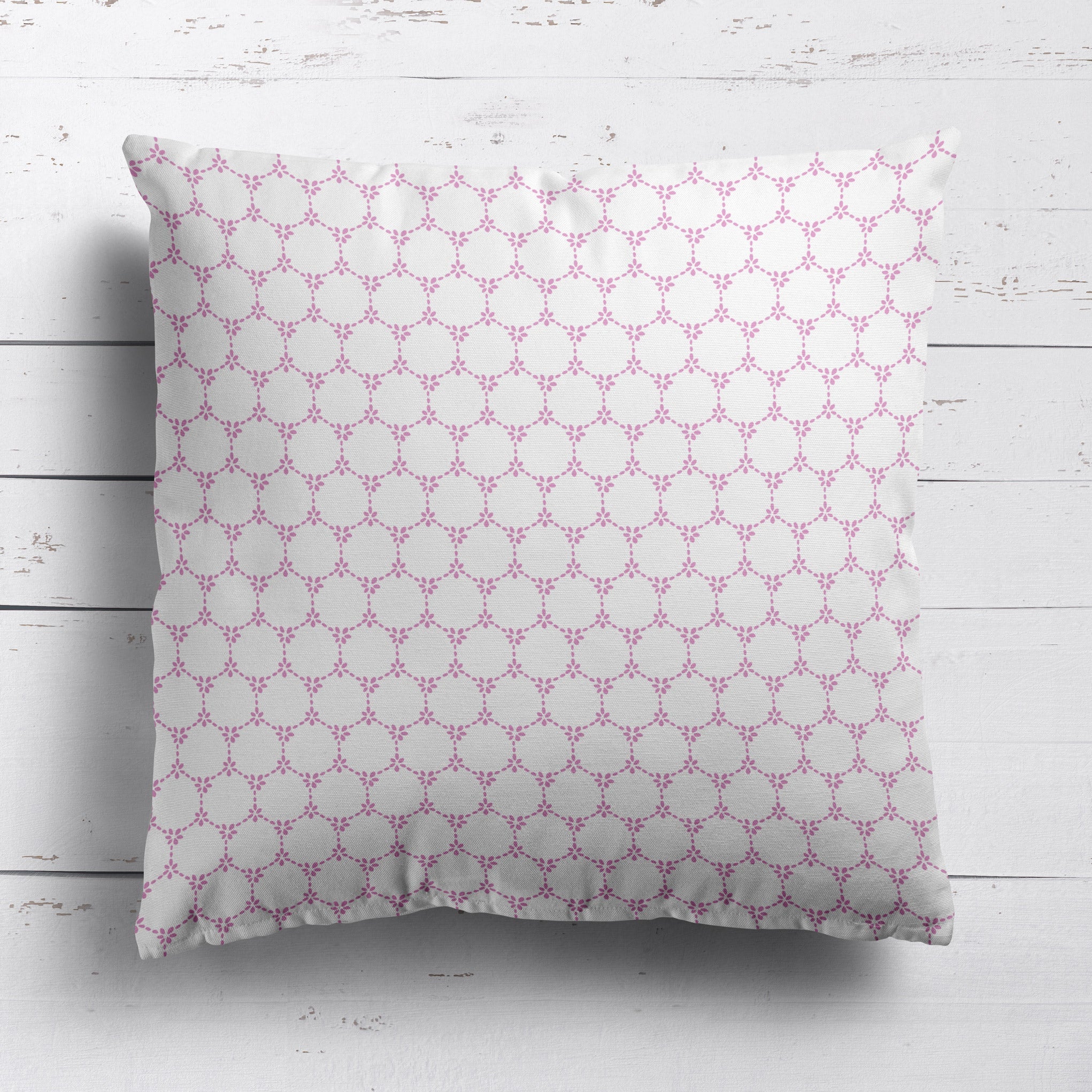 Daisy Chain Fabric - Tickled Pink - Hydrangea Lane Home
