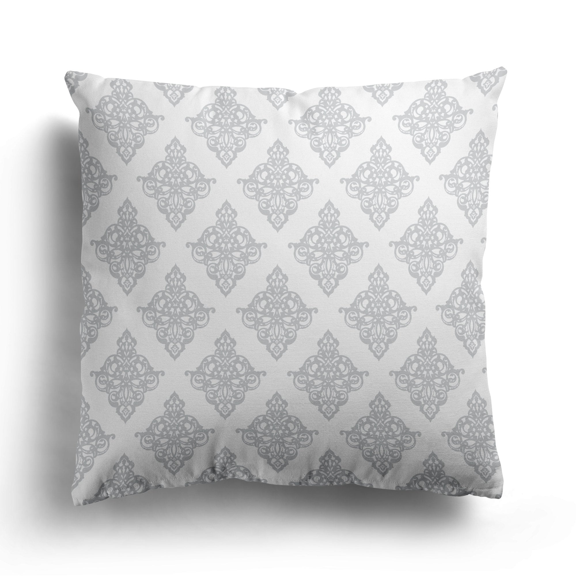 Damask Cushion - Neutrals - Hydrangea Lane Home