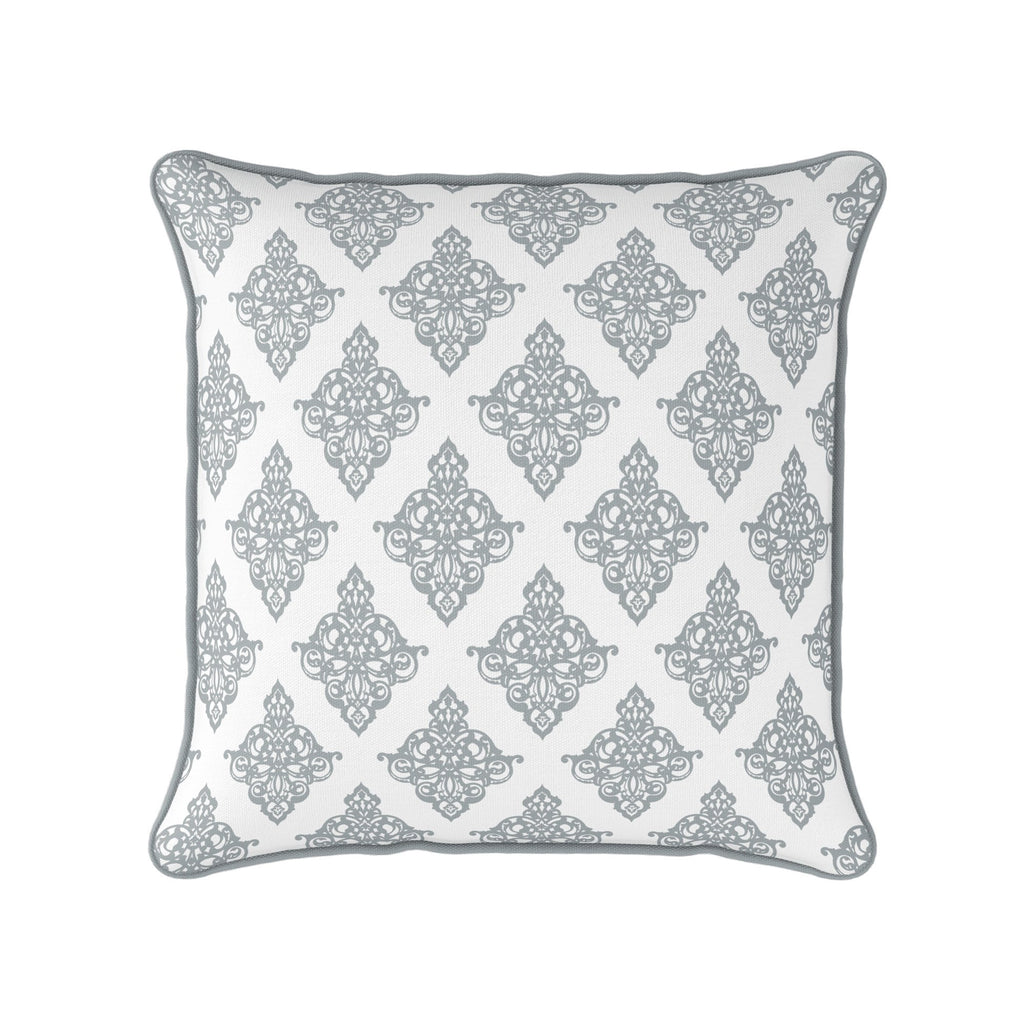 Damask Cushion - Neutrals - Hydrangea Lane Home