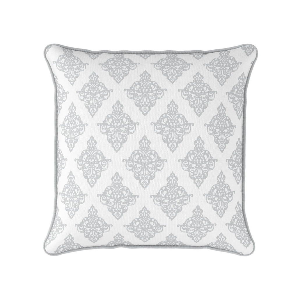 Damask Cushion - Neutrals - Hydrangea Lane Home