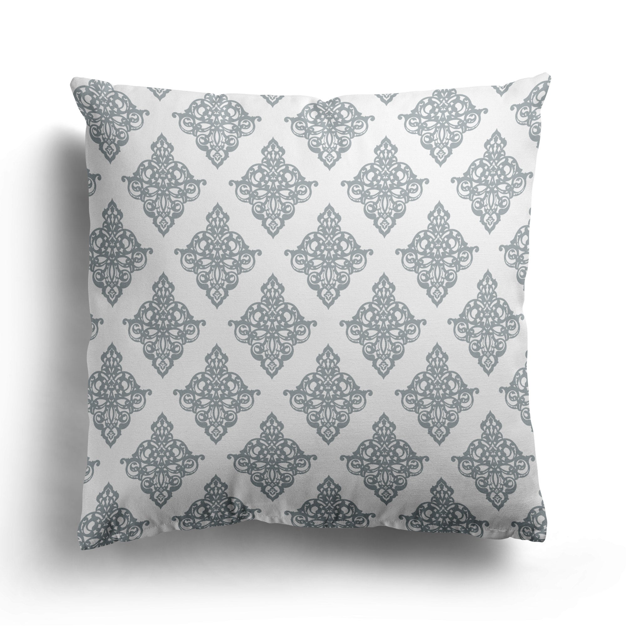 Damask Cushion - Neutrals - Hydrangea Lane Home