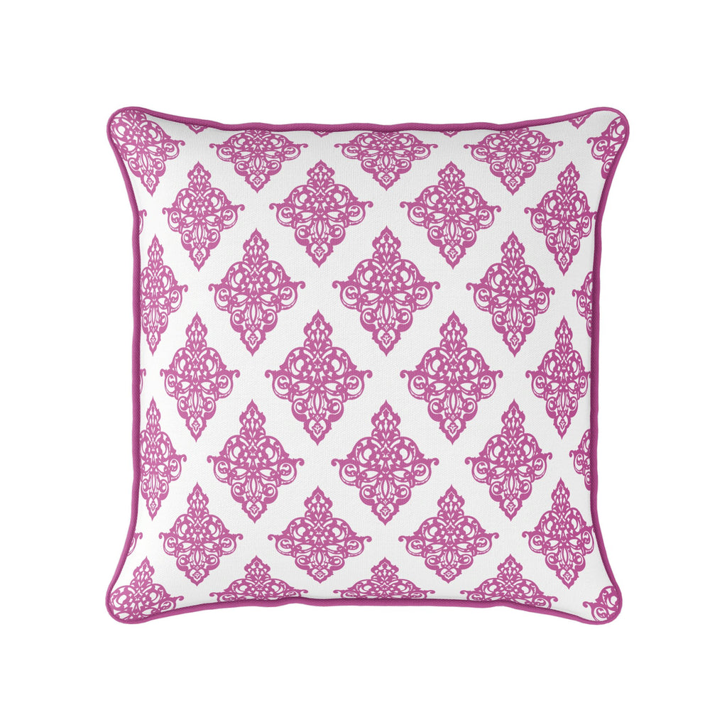 Damask Cushion - Pinks - Hydrangea Lane Home