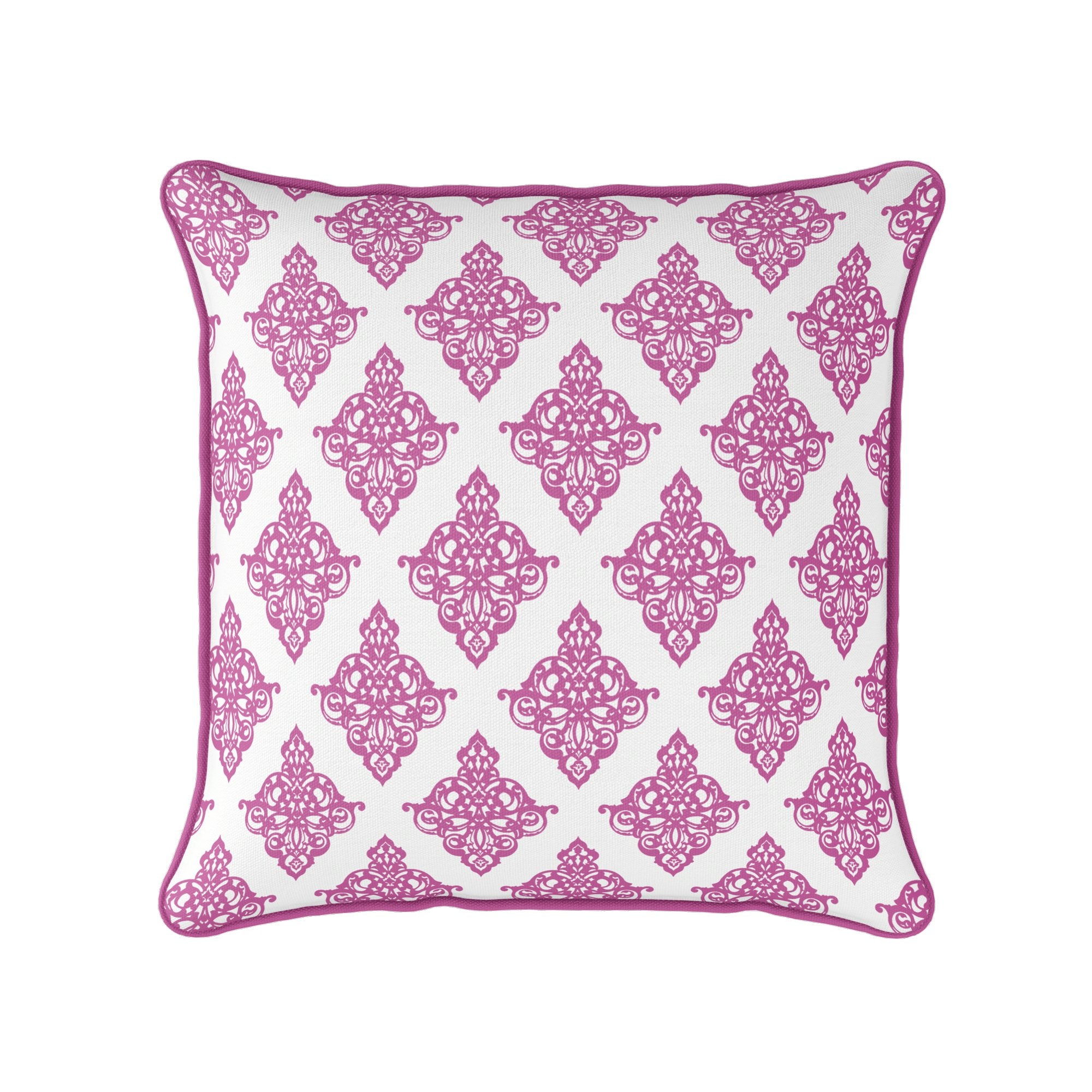 Damask Cushion - Pinks - Hydrangea Lane Home