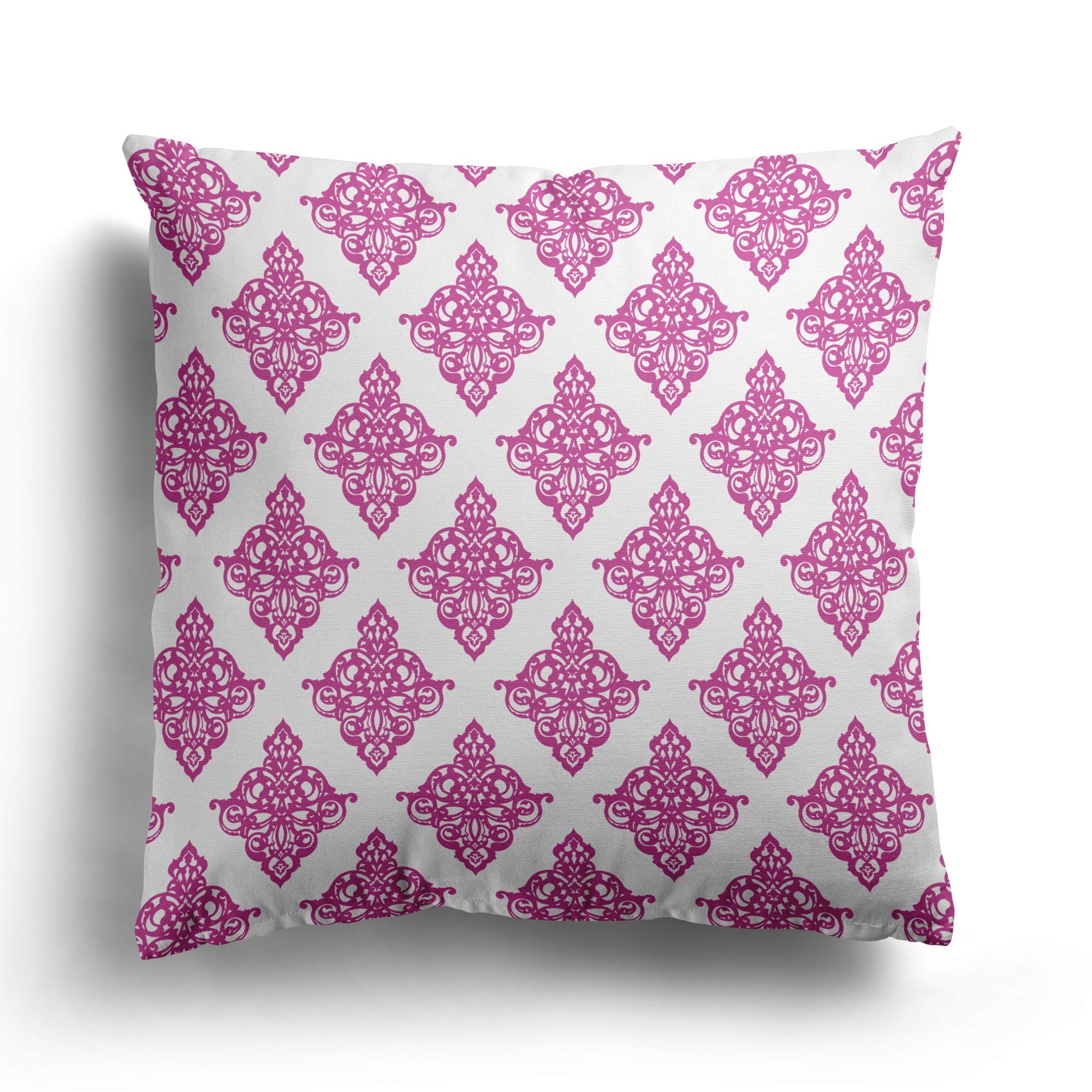 Damask Cushion - Pinks - Hydrangea Lane Home
