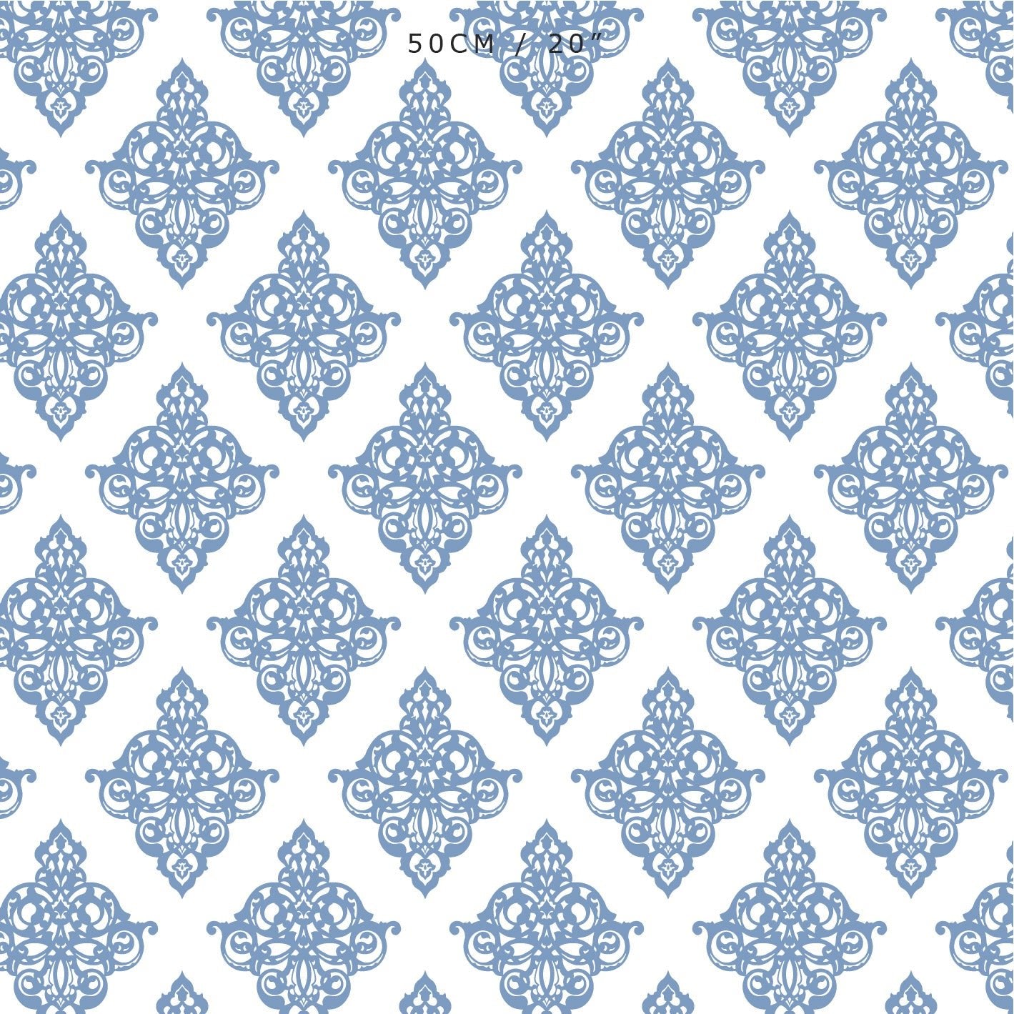 Damask Fabric - Breeze - Hydrangea Lane Home