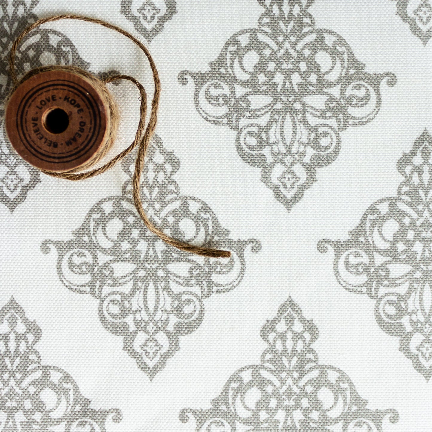 Damask Fabric - Chateaux - Hydrangea Lane Home