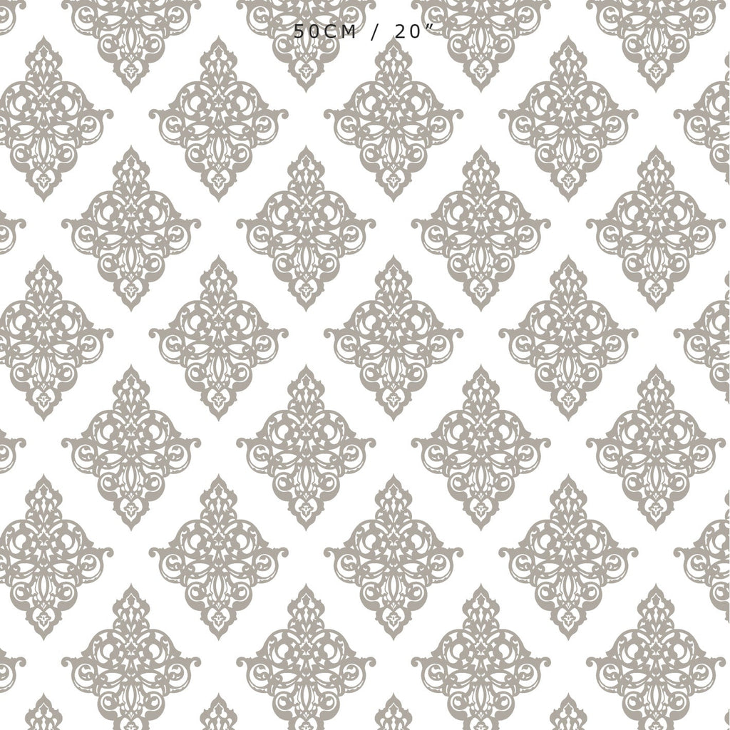 Damask Fabric - Chateaux - Hydrangea Lane Home