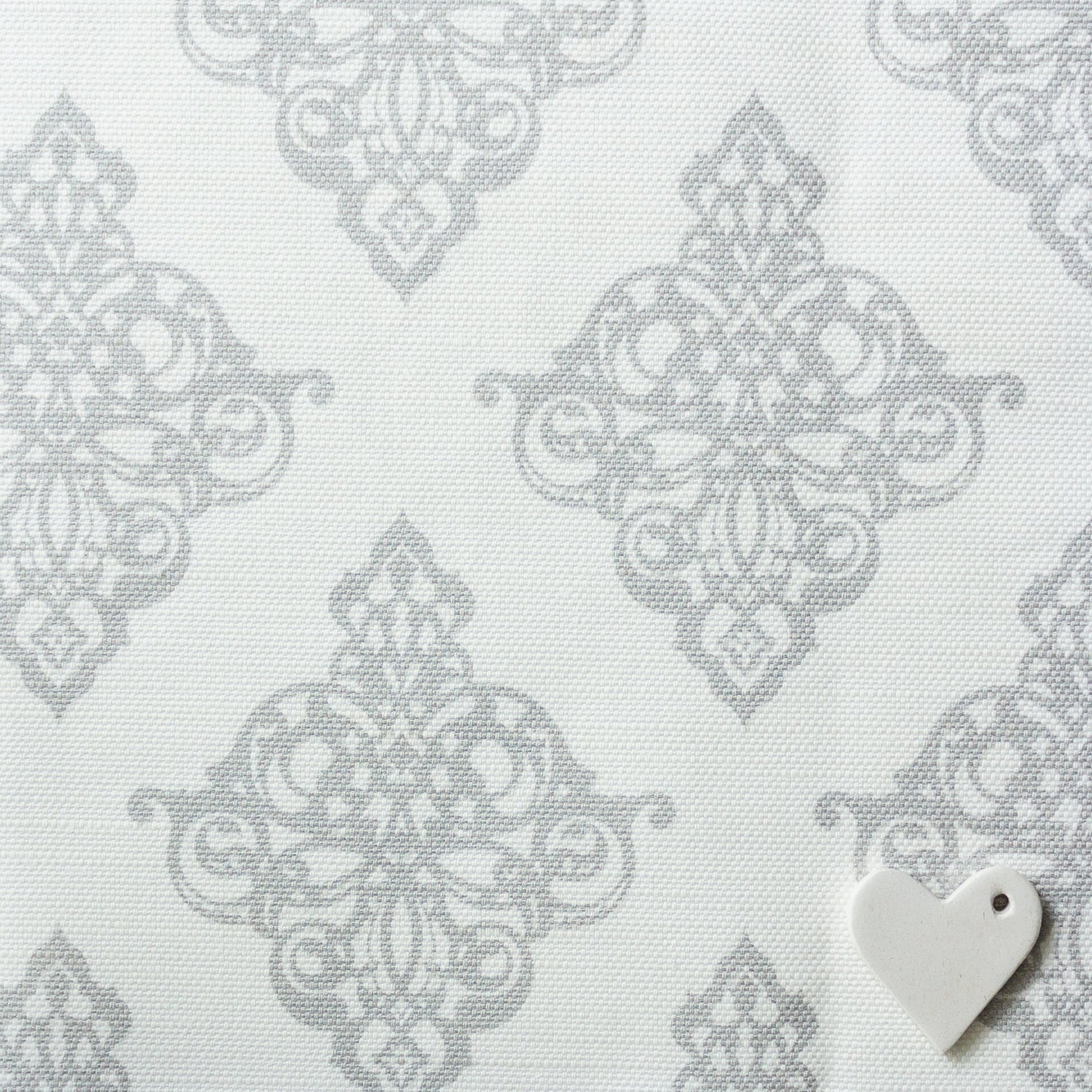 Damask Fabric - Dove - Hydrangea Lane Home