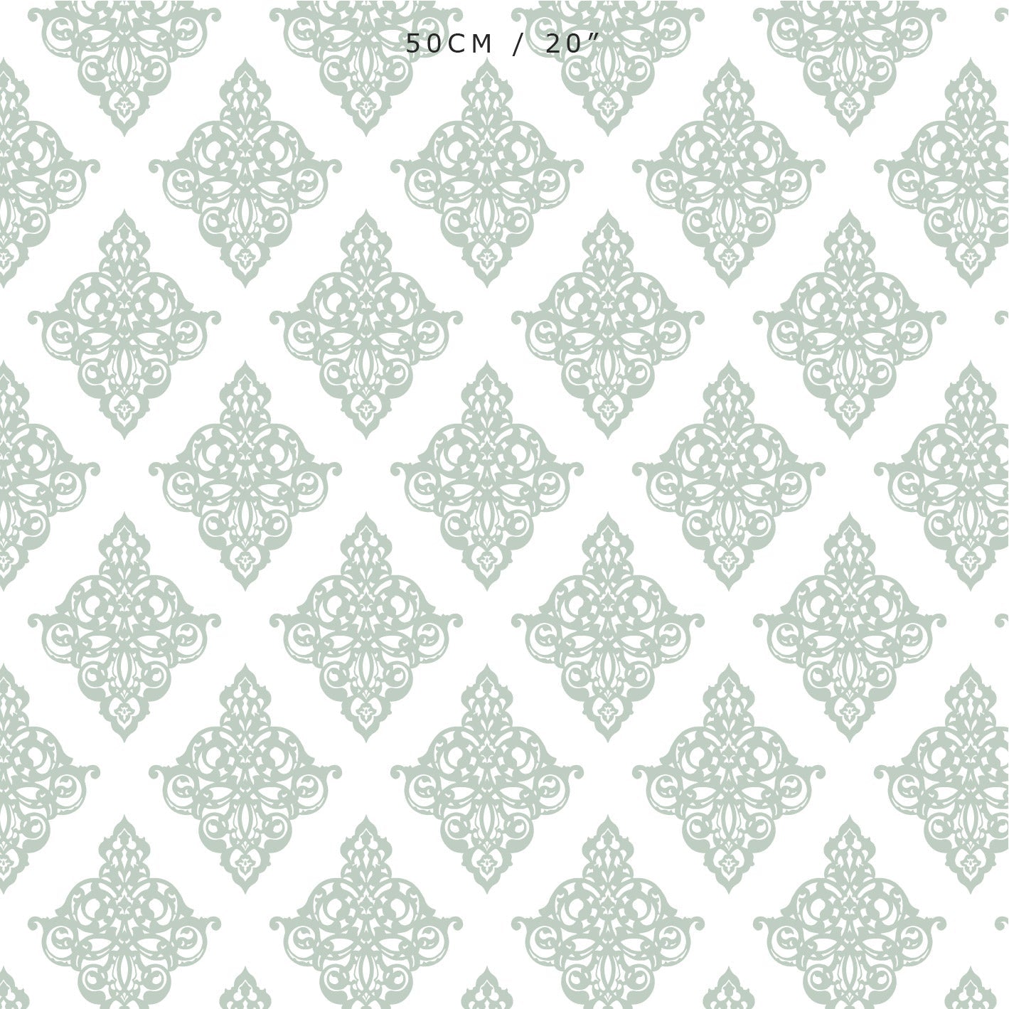 Damask Fabric - Eau De Nil - Hydrangea Lane Home