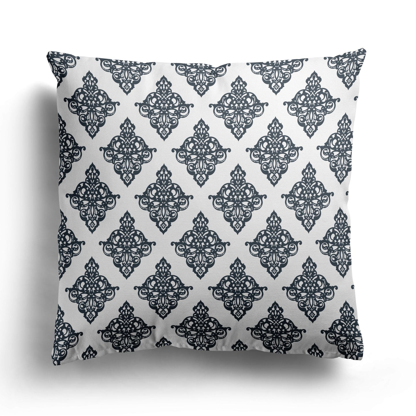 Damask Fabric - Graphite - Hydrangea Lane Home