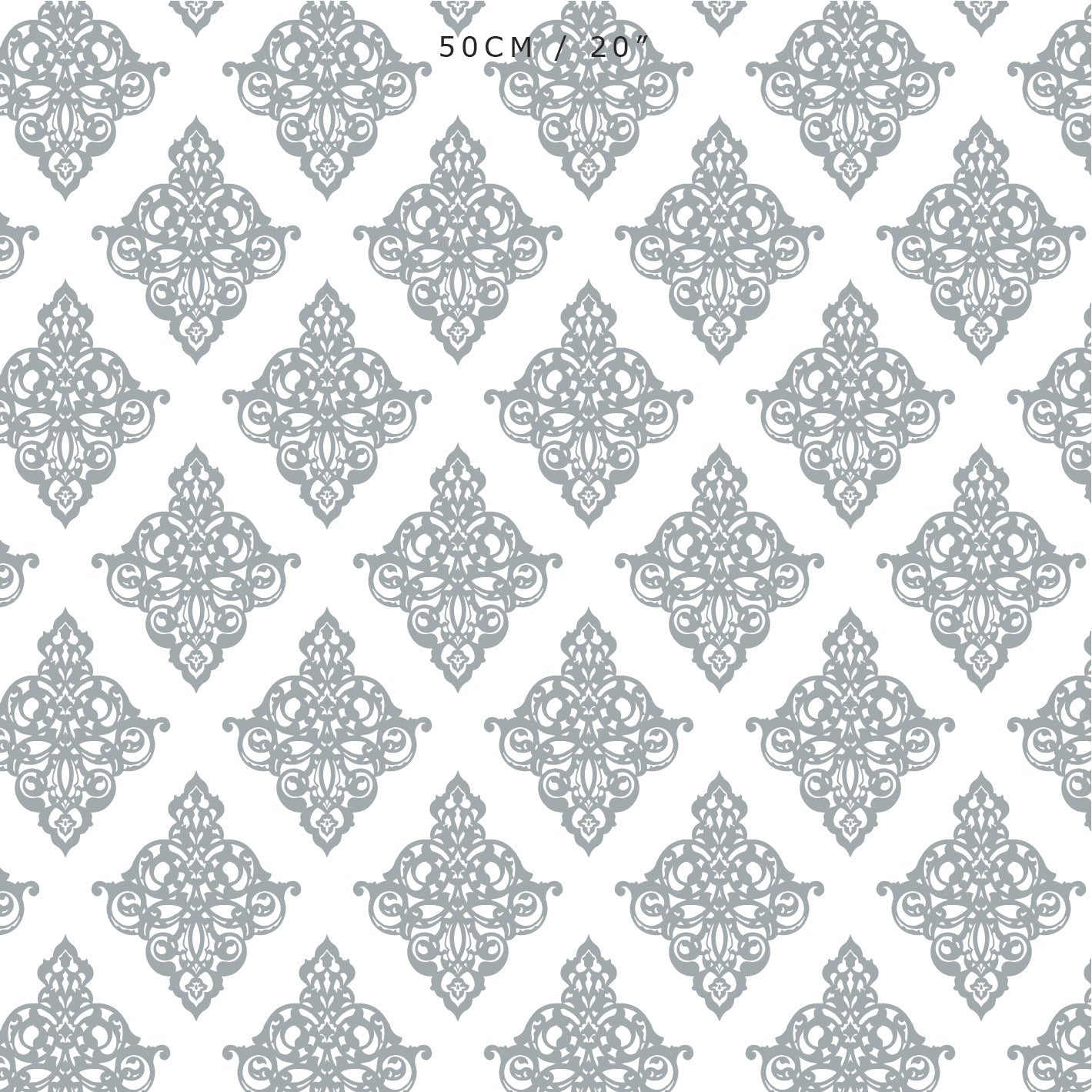 Damask Fabric - Koala - Hydrangea Lane Home