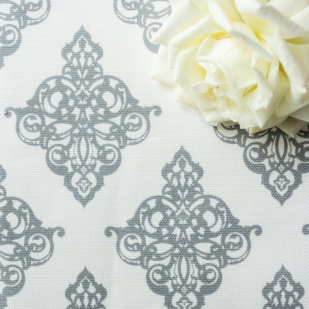 Damask Fabric - Koala - Hydrangea Lane Home