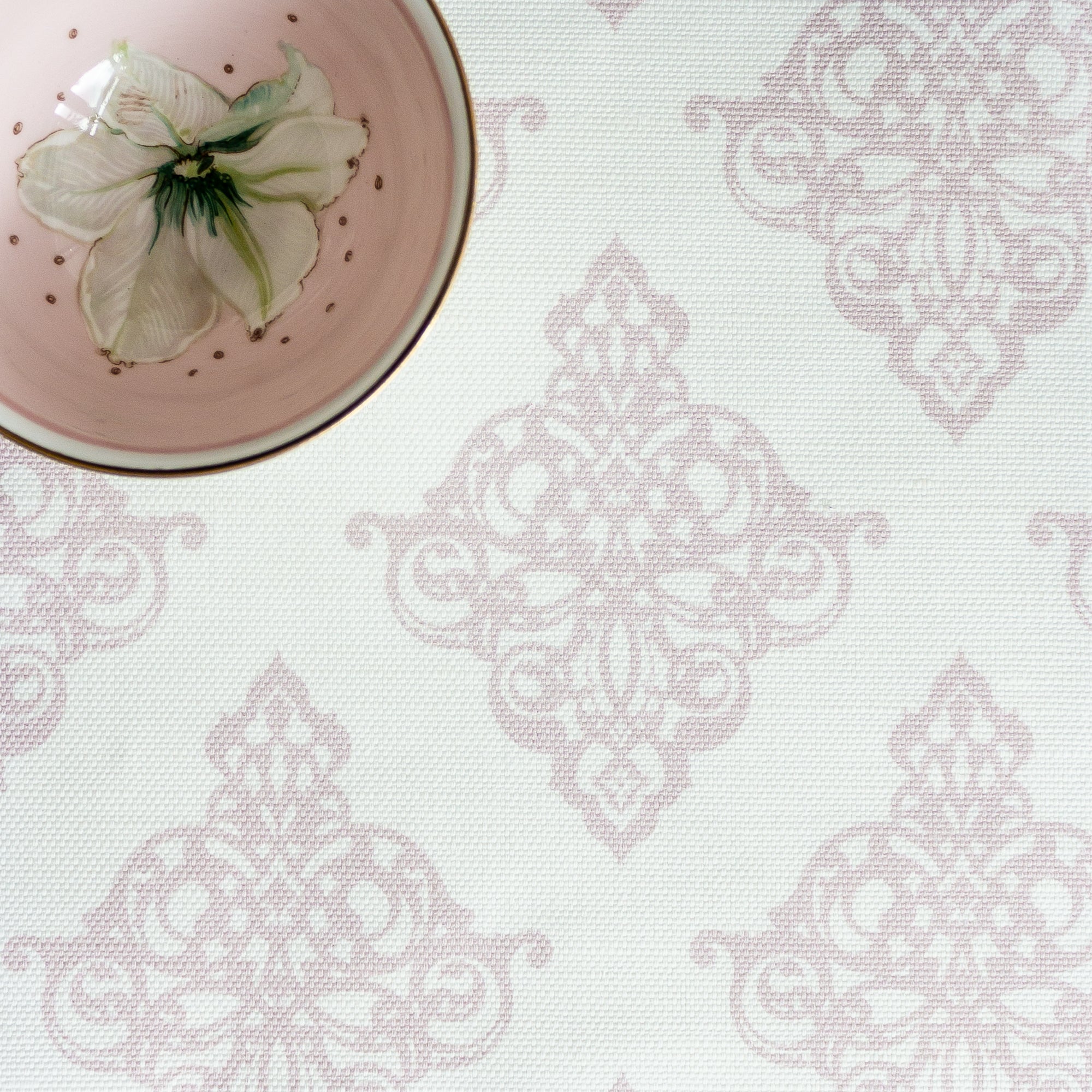 Damask Fabric - Peony - Hydrangea Lane Home