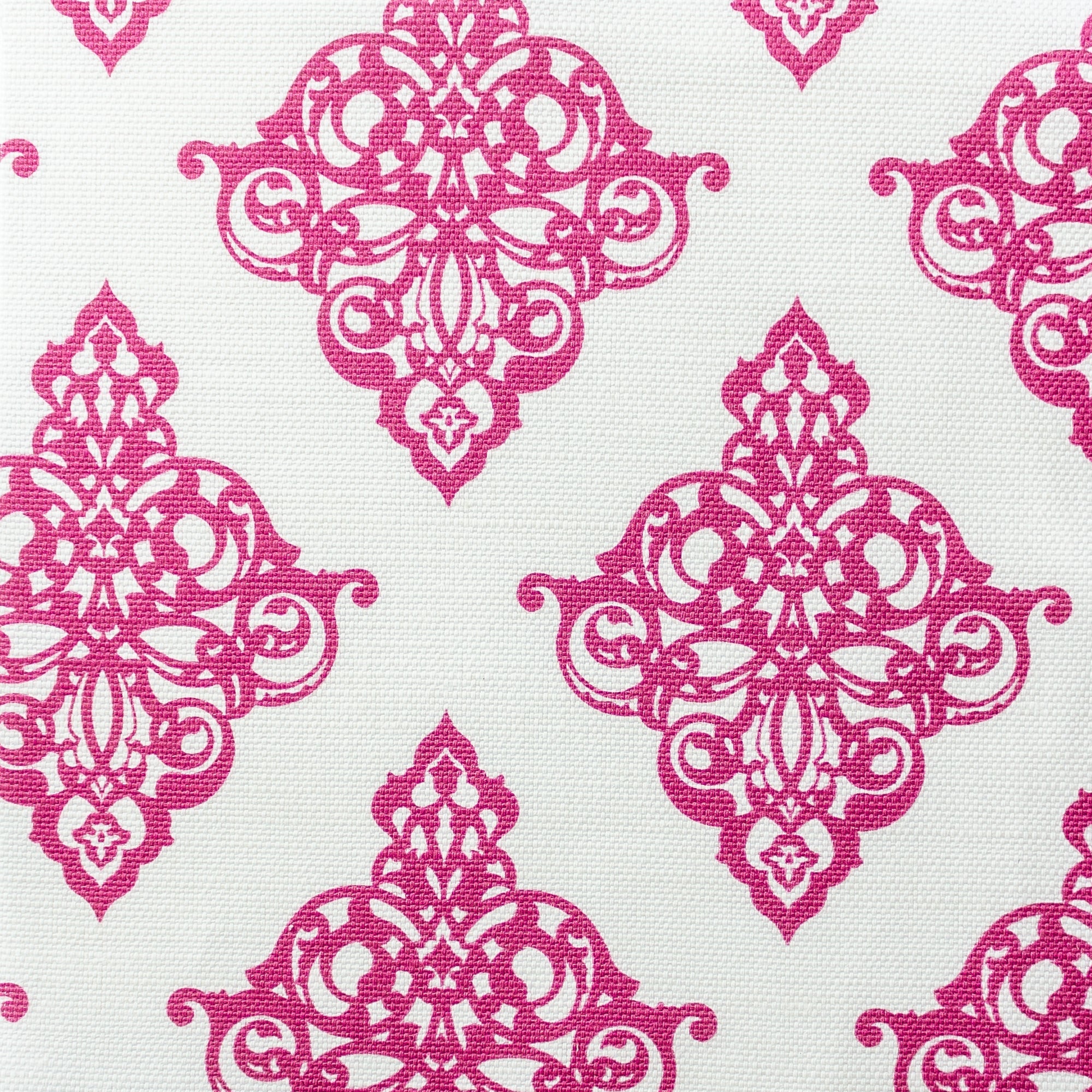 Damask Fabric - Raspberry - Hydrangea Lane Home
