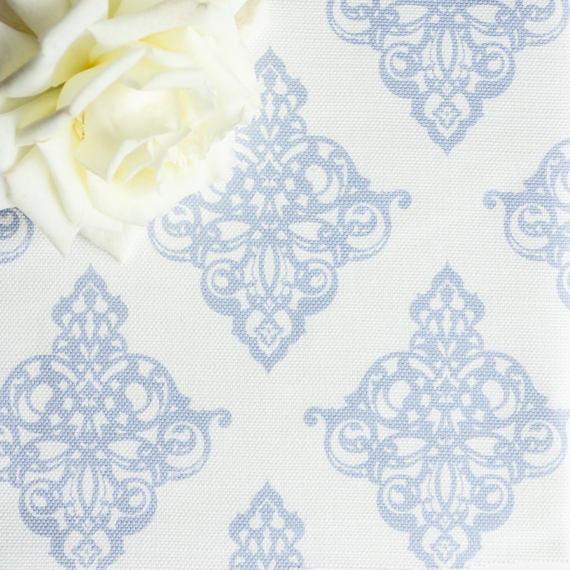 Damask Fabric - Serenity - Hydrangea Lane Home