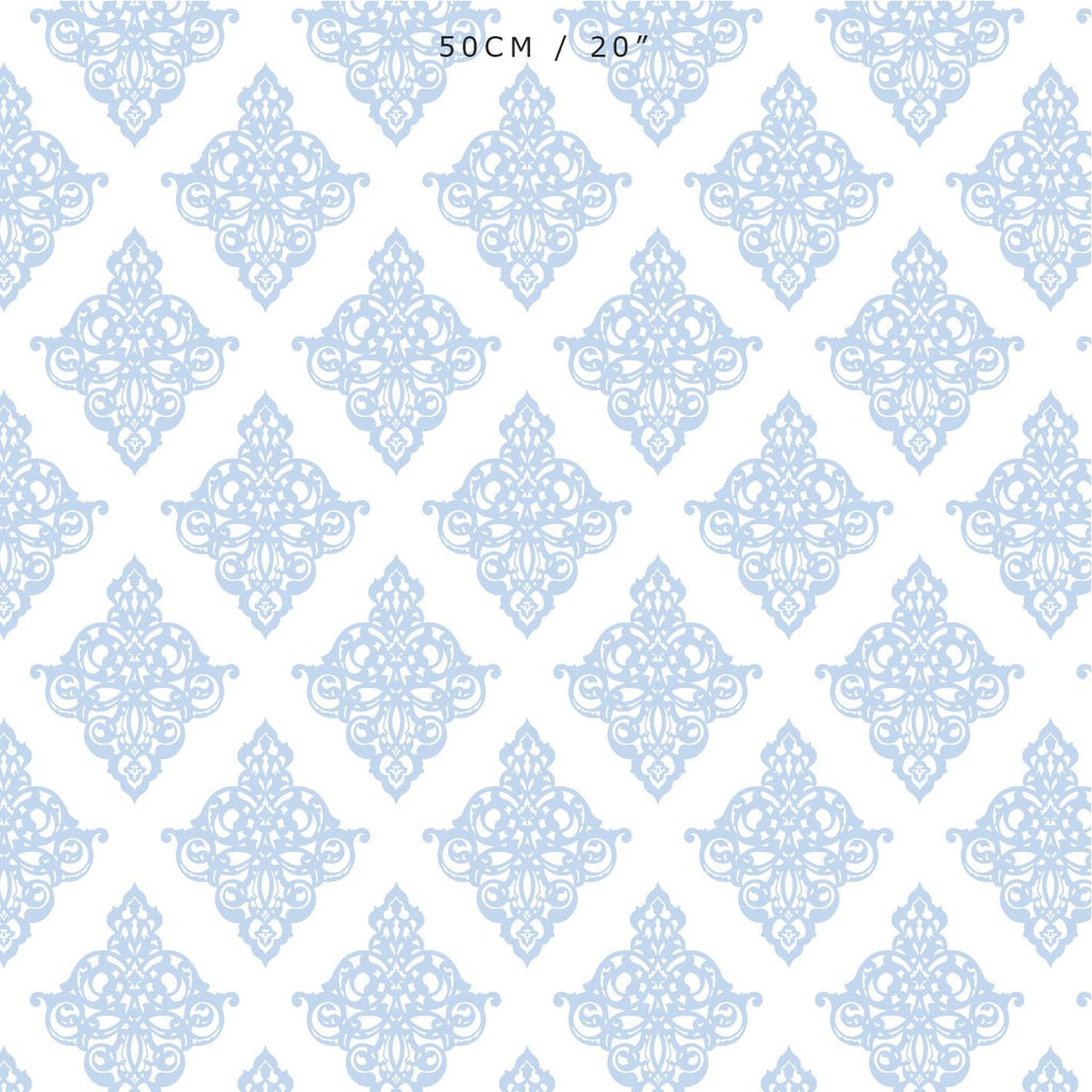 Damask Fabric - Serenity - Hydrangea Lane Home