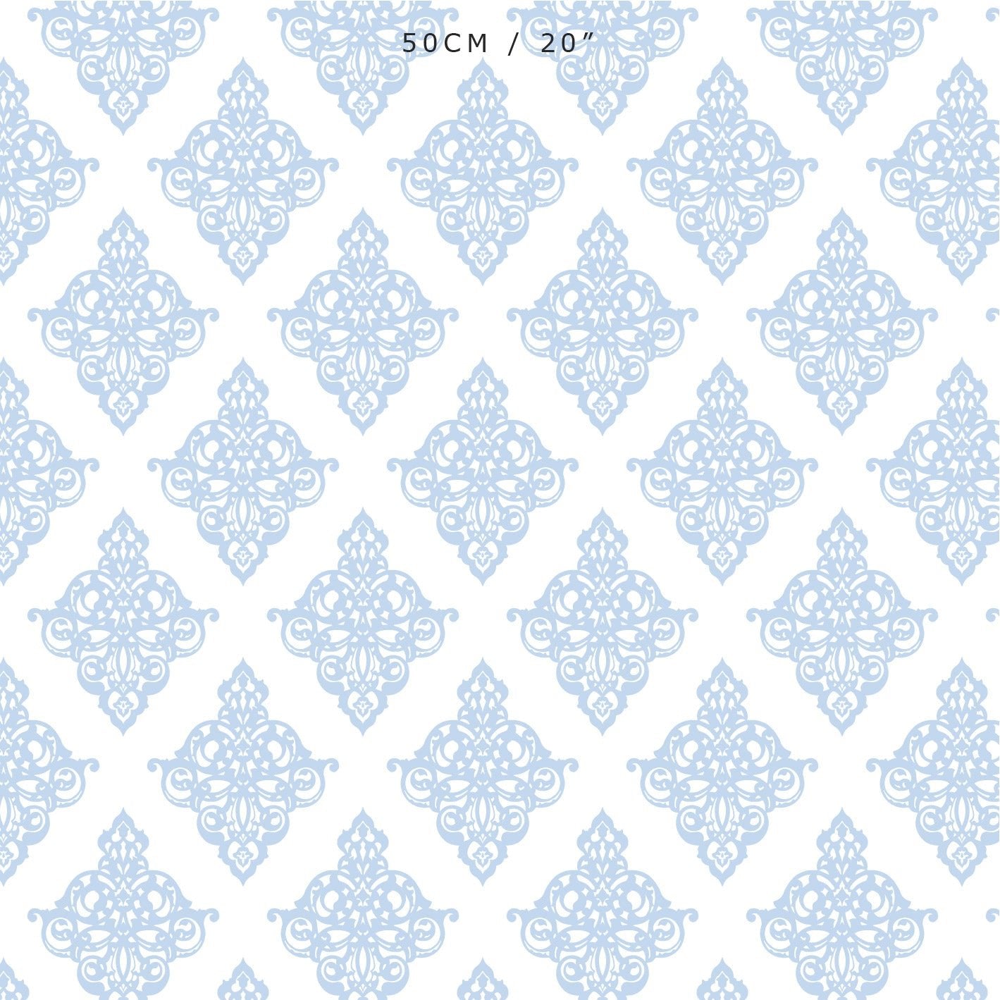 Damask Fabric - Serenity - Hydrangea Lane Home