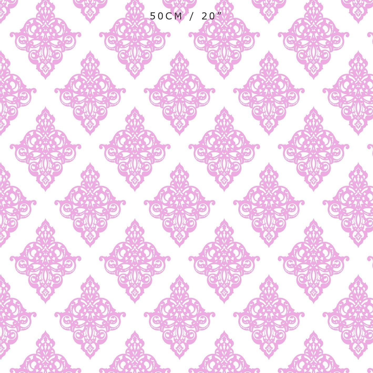 Damask Fabric - Tickled Pink - Hydrangea Lane Home