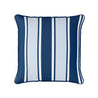 Deckchair Multi Stripe Cushion- Blues and Neutrals - Hydrangea Lane Home