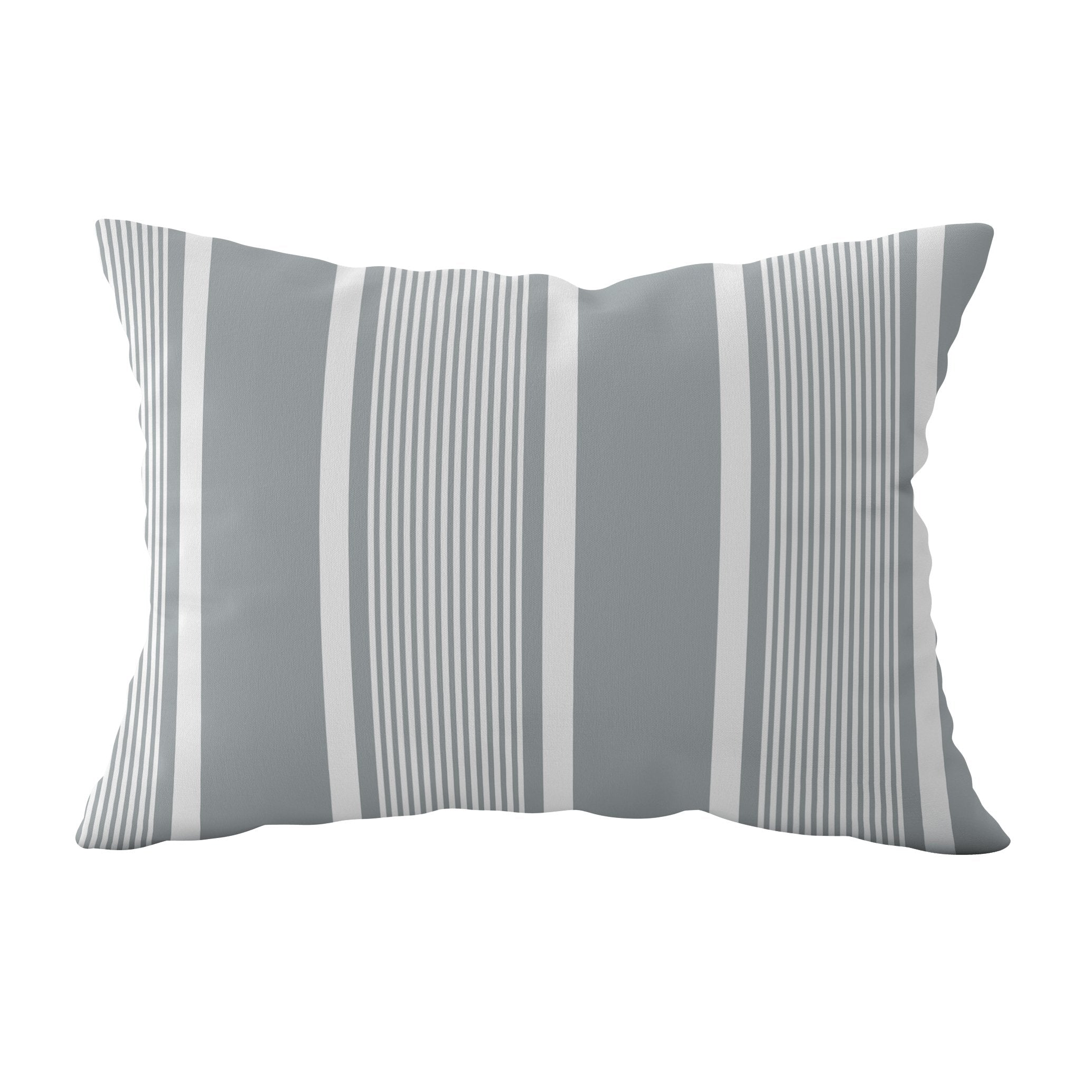 Deckchair Stripe Cushion - Neutrals - Hydrangea Lane Home