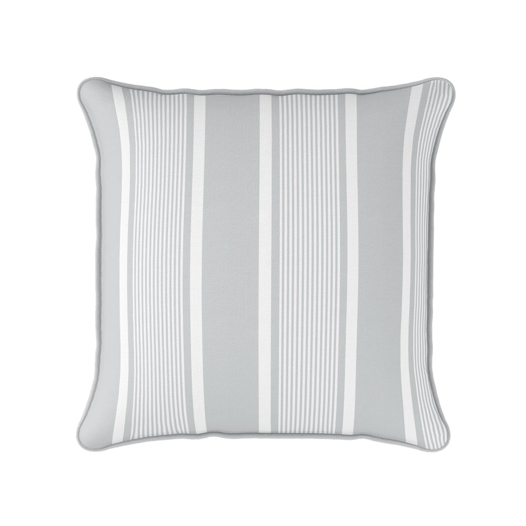 Deckchair Stripe Cushion - Neutrals - Hydrangea Lane Home