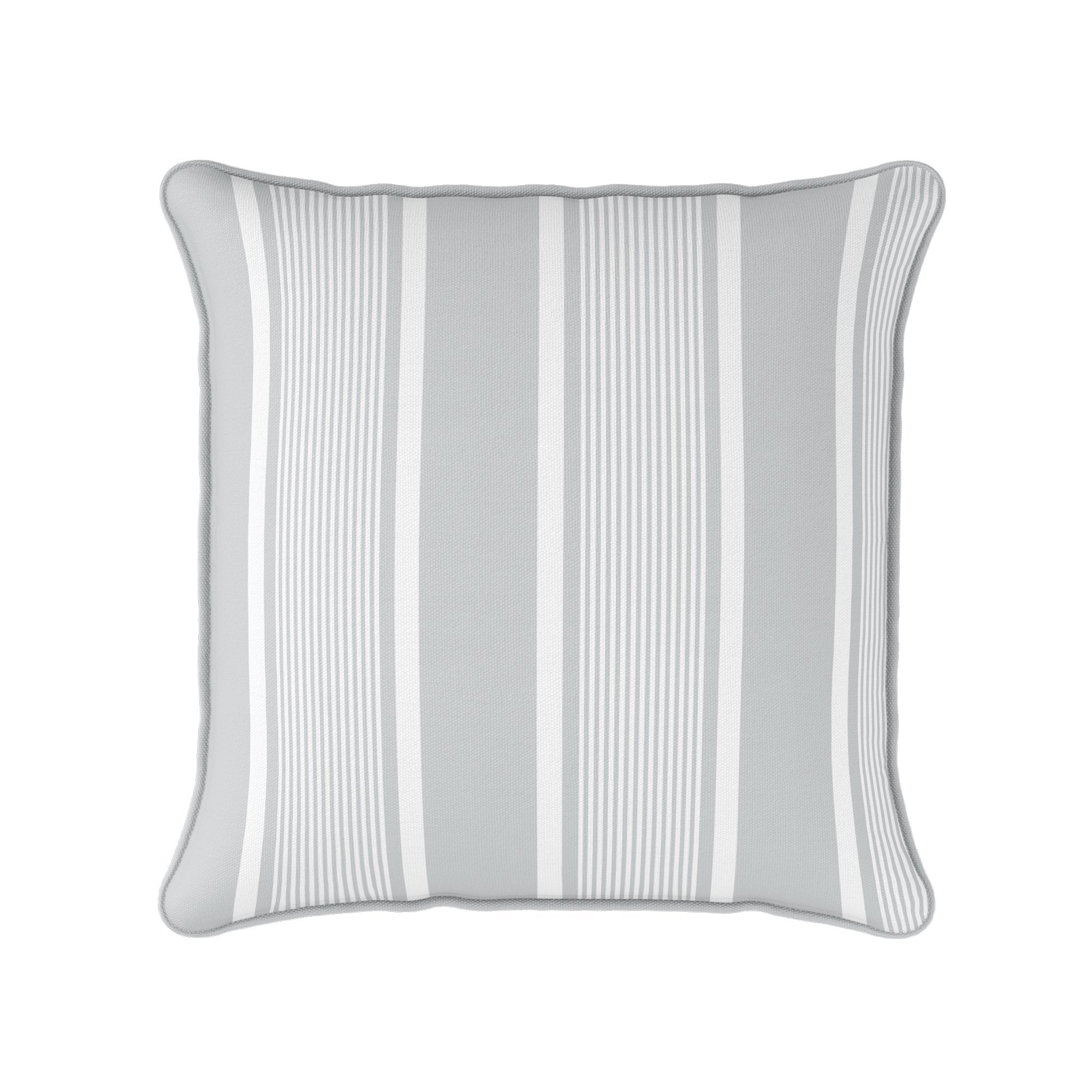 Deckchair Stripe Cushion - Neutrals - Hydrangea Lane Home
