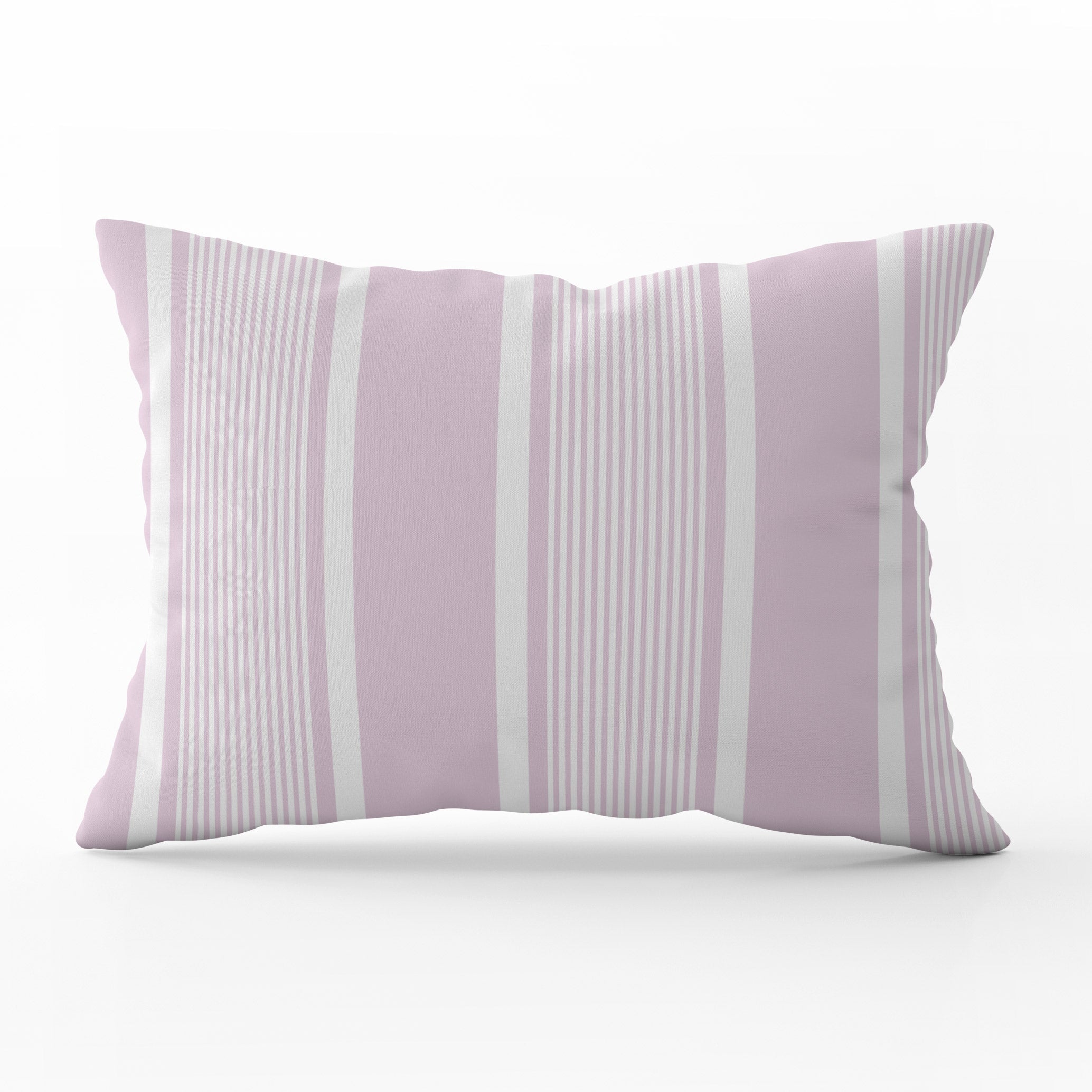 Deckchair Stripe Cushion - Pinks - Hydrangea Lane Home