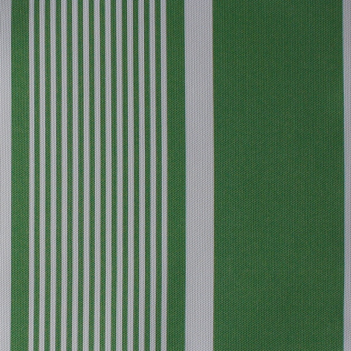 Deckchair Stripe Fabric - Emerald - Hydrangea Lane Home