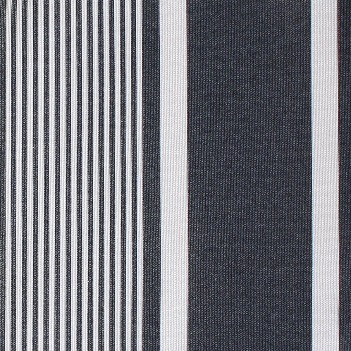 Deckchair Stripe Fabric - Graphite - Hydrangea Lane Home