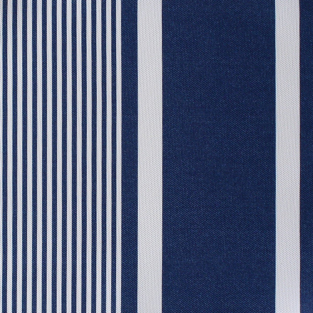 Deckchair Stripe Fabric - Navy - Hydrangea Lane Home