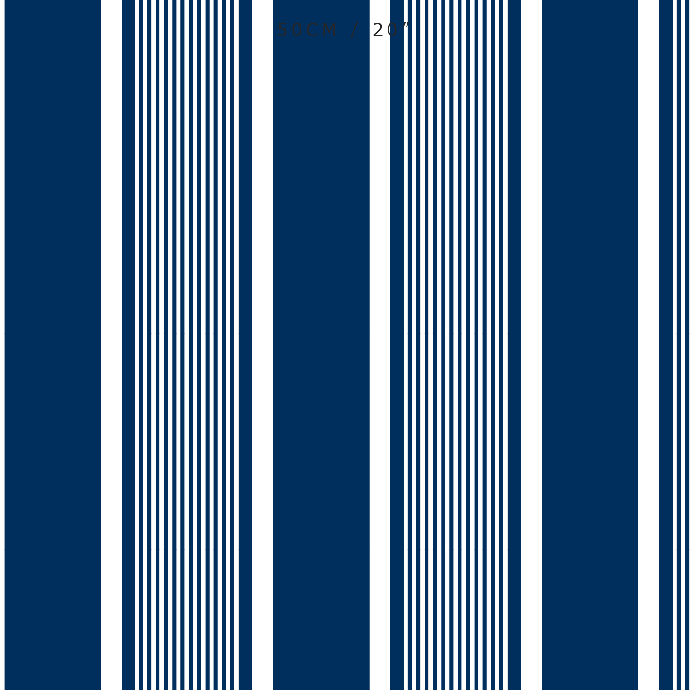 Deckchair Stripe Fabric - Navy - Hydrangea Lane Home