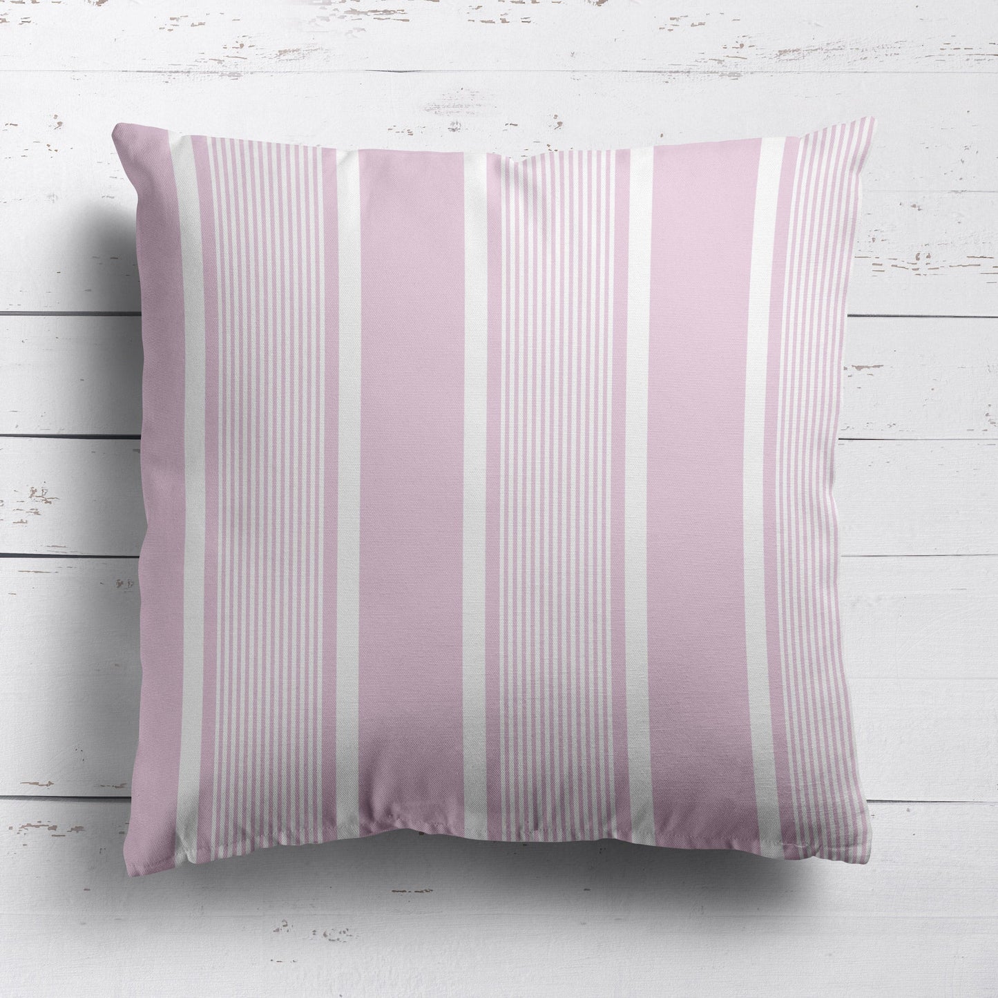 Deckchair Stripe Fabric - Peony - Hydrangea Lane Home