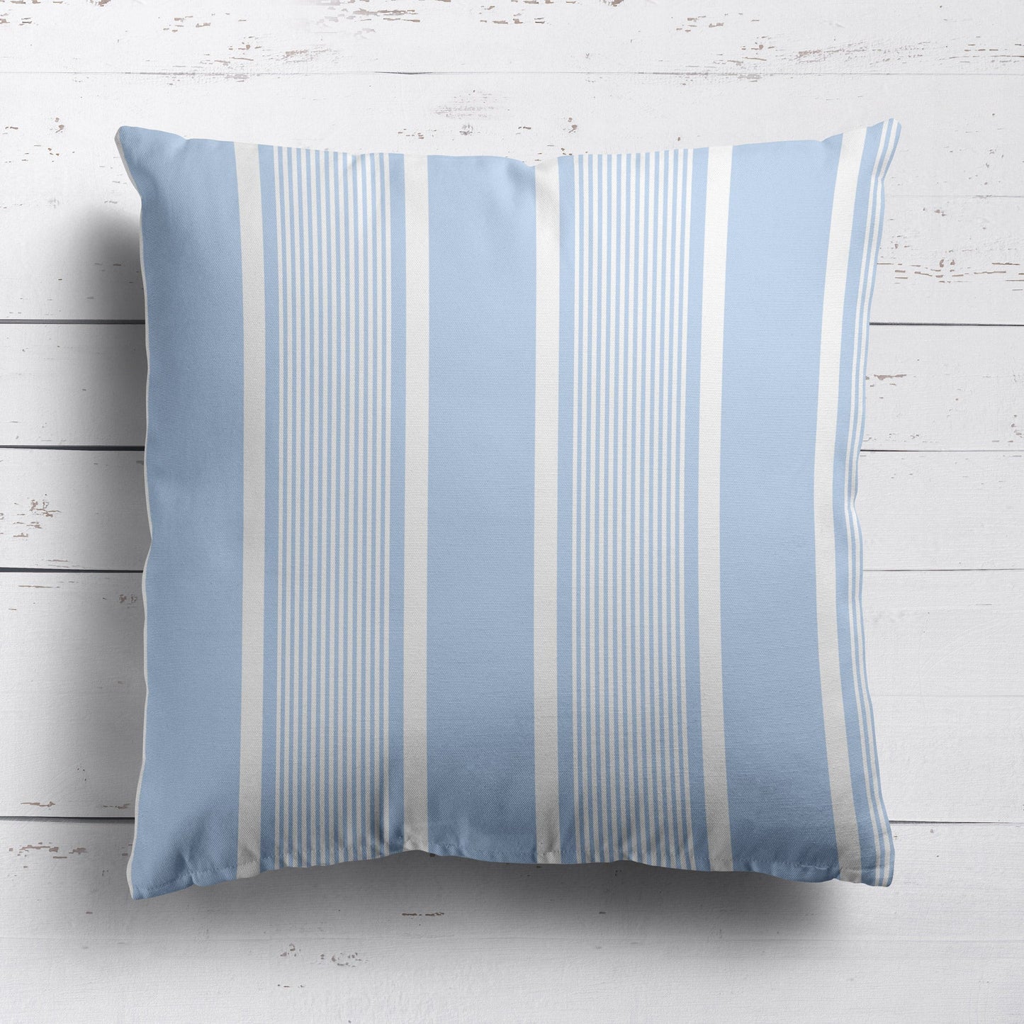 Deckchair Stripe Fabric - Serenity - Hydrangea Lane Home