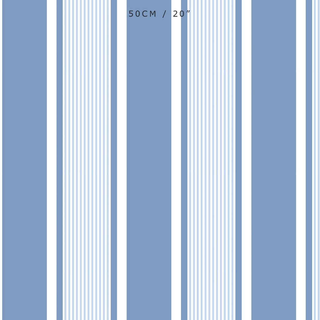 Deckchair Stripe Multi Fabric - Breeze-Serenity - Hydrangea Lane Home