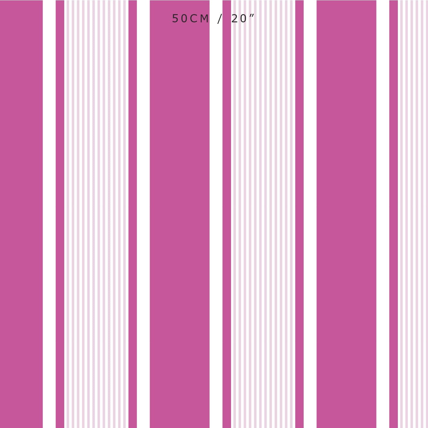 Deckchair Stripe Multi Fabric - Raspberry-Peony - Hydrangea Lane Home