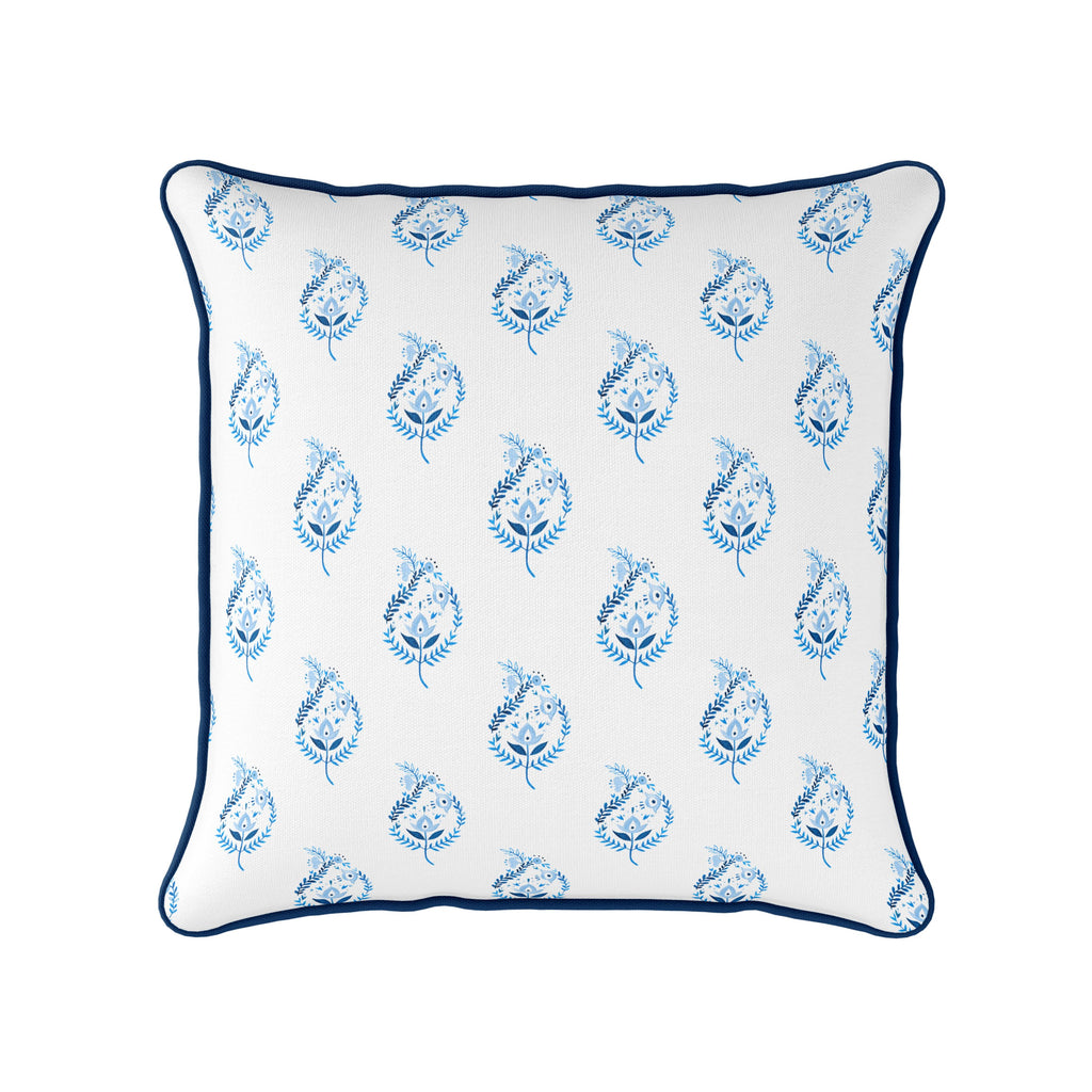 Delft Tulip Blue Cushion - Hydrangea Lane Home