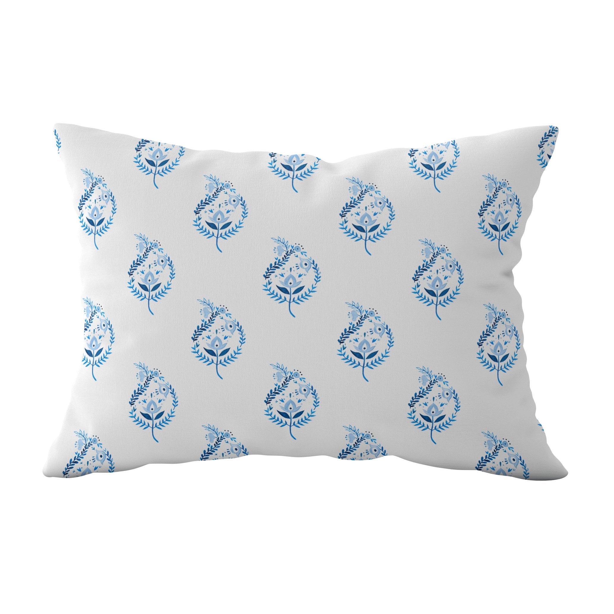 Delft Tulip Blue Cushion - Hydrangea Lane Home