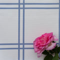 Double Window Pane Check Fabric - Breeze - Hydrangea Lane Home