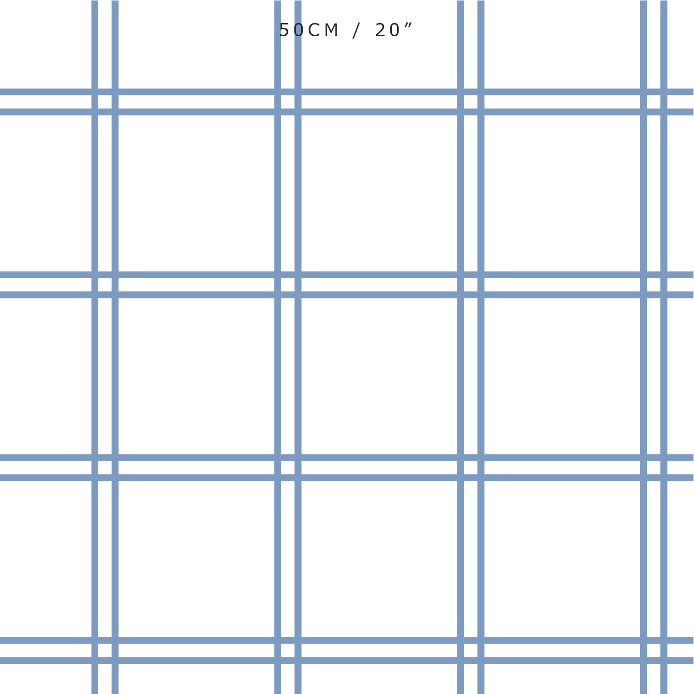 Double Window Pane Check Fabric - Breeze - Hydrangea Lane Home