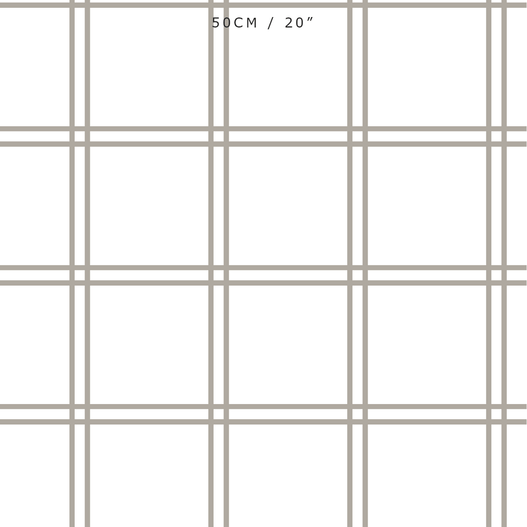 Double Window Pane Check Fabric - Chateaux - Hydrangea Lane Home