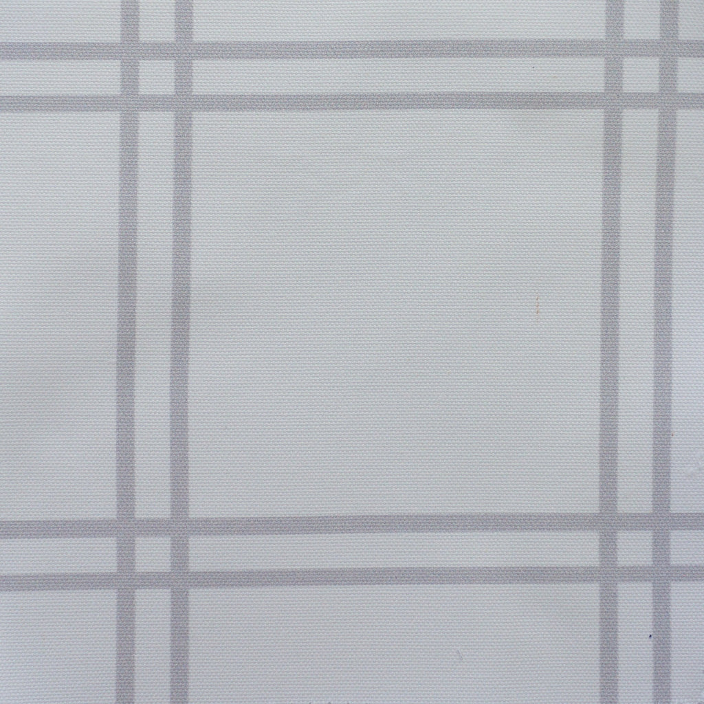 Double Window Pane Check Fabric - Dove - Hydrangea Lane Home
