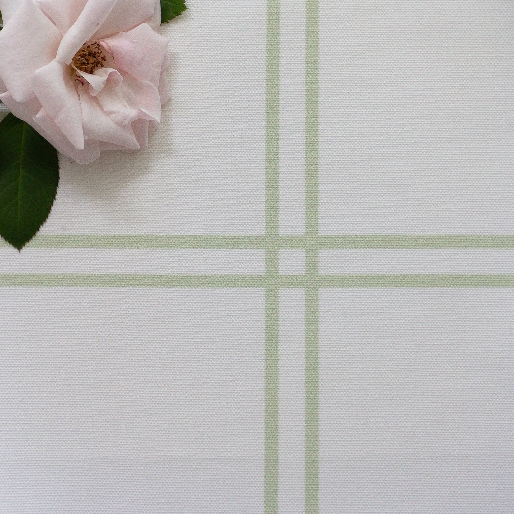 Double Window Pane Check Fabric - Elderflower - Hydrangea Lane Home