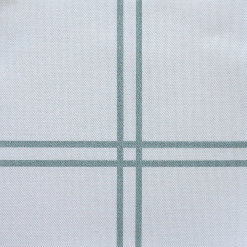 Double Window Pane Check Fabric - Eucalyptus - Hydrangea Lane Home