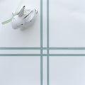 Double Window Pane Check Fabric - Eucalyptus - Hydrangea Lane Home