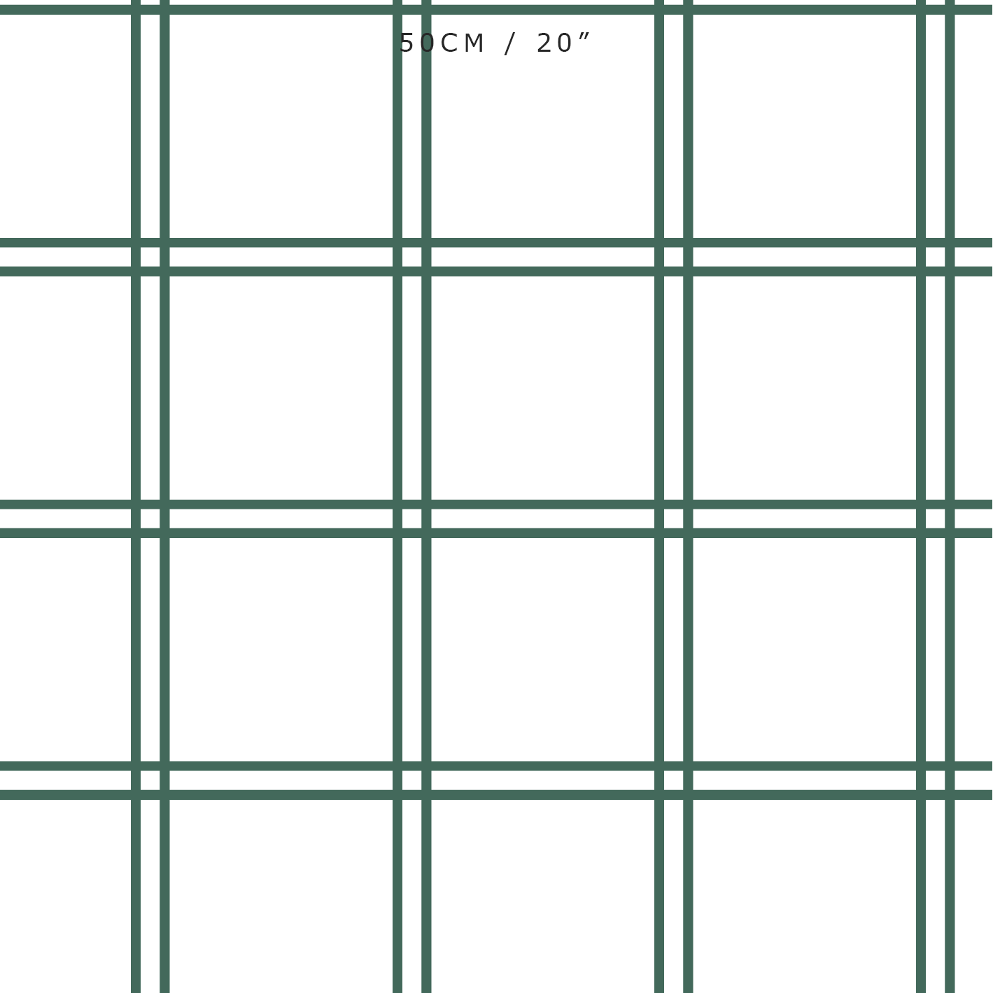 Double Window Pane Check Fabric - Leaf - Hydrangea Lane Home