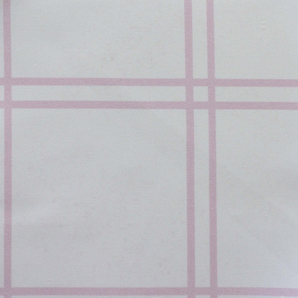 Double Window Pane Check Fabric - Peony - Hydrangea Lane Home