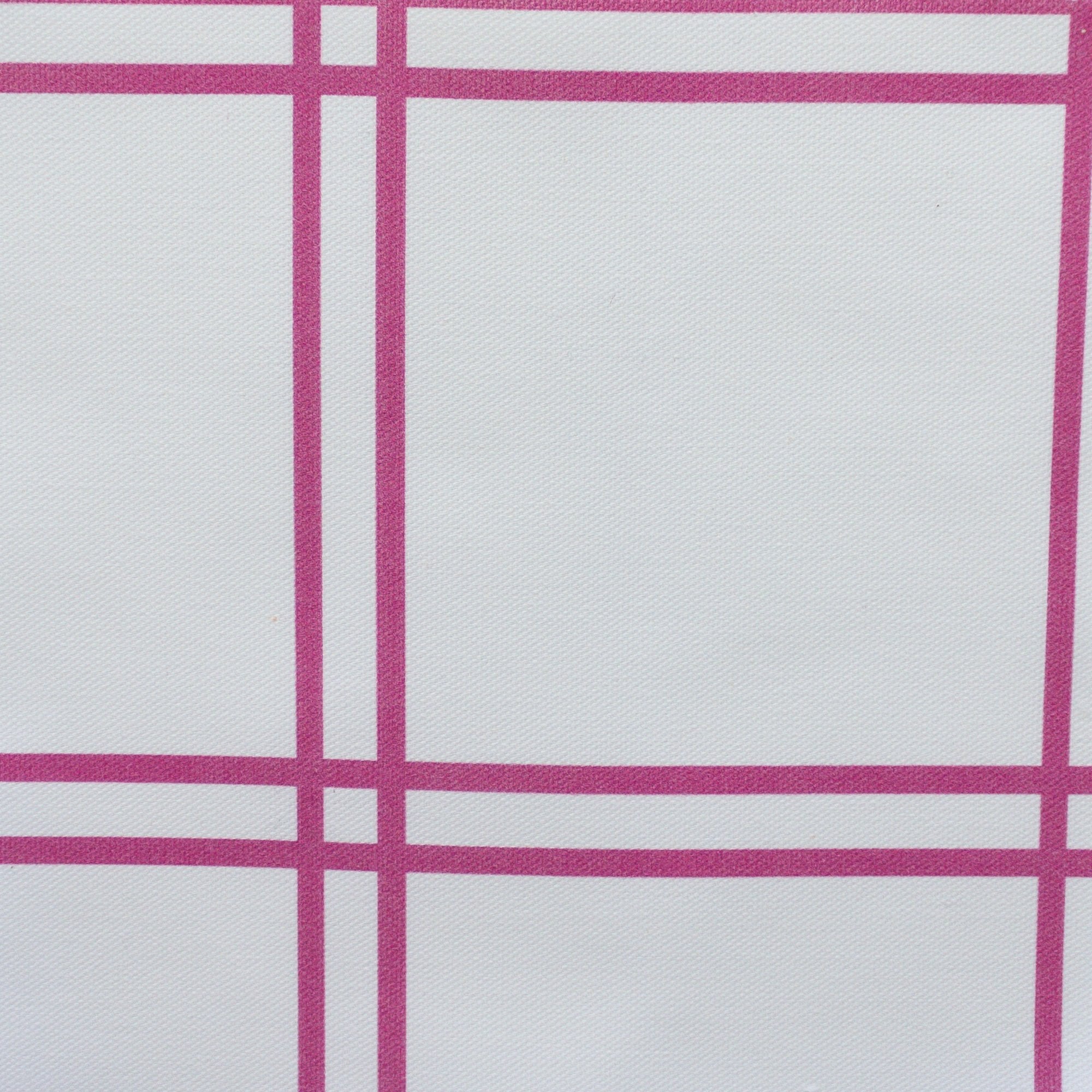 Double Window Pane Check Fabric - Raspberry - Hydrangea Lane Home