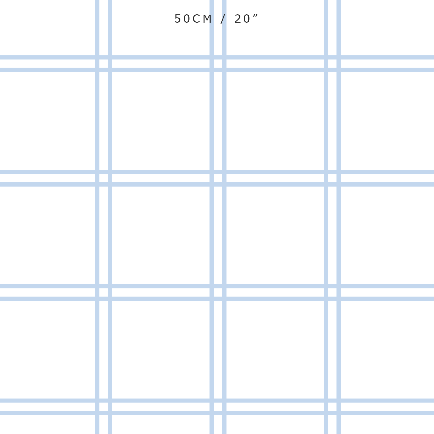 Double Window Pane Check Fabric - Serenity - Hydrangea Lane Home