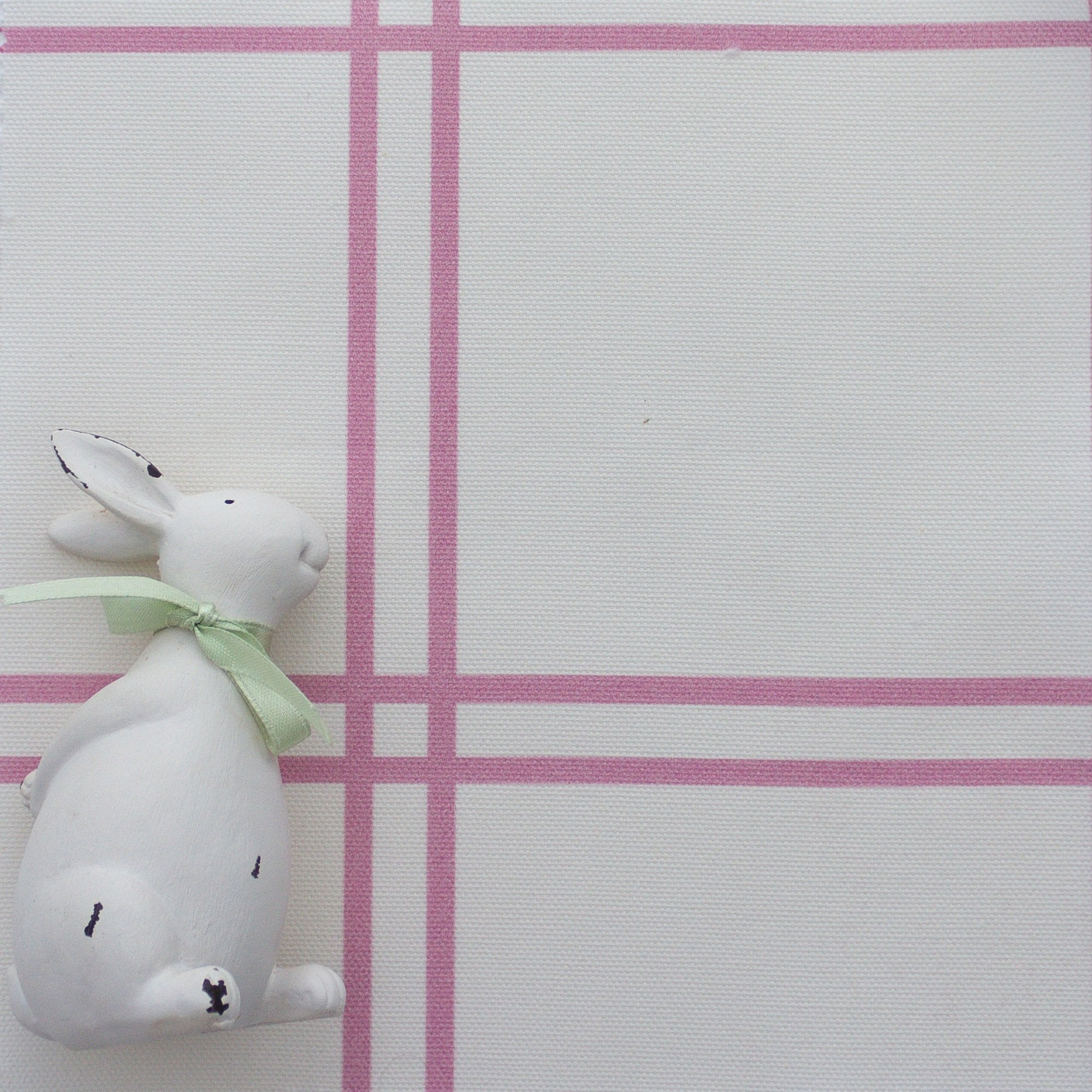 Double Window Pane Check Fabric - Tickled Pink - Hydrangea Lane Home